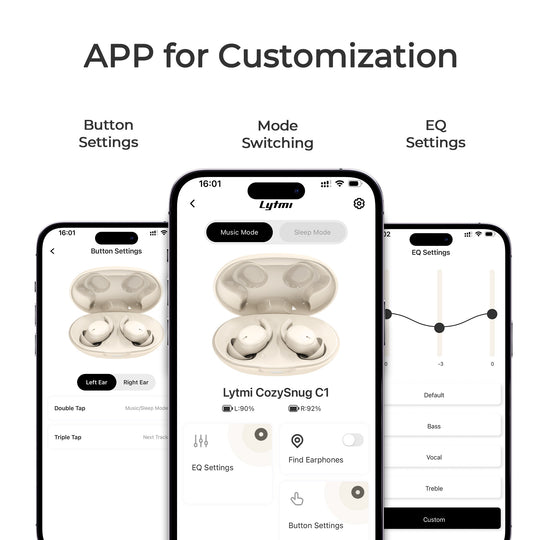 Lytmi CozySnug C1 Sleep Earbuds